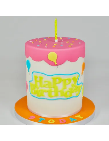 Cortador regla Happy Birthday FMM