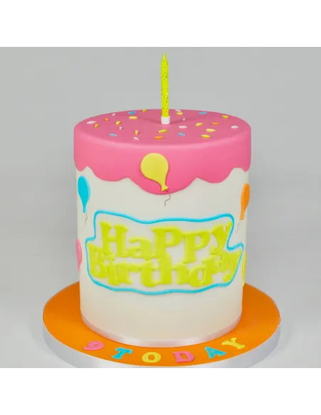 Cortador regla Happy Birthday FMM