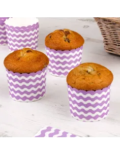 Cápsulas rígidas ondas púrpura