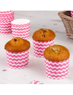 Cápsulas rígidas ondas rosa