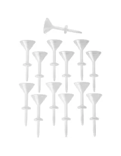 Set 12 pipetas con forma copa de Martini