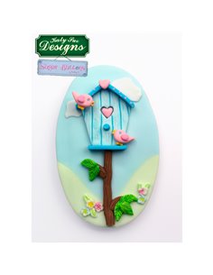 Molde silicona Casita de pájaros Katy Sue 2