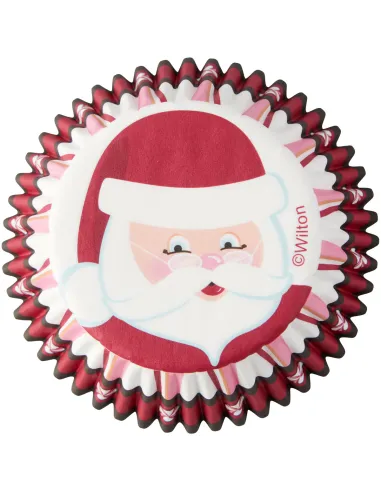 Cápsulas de papel Papá Noel