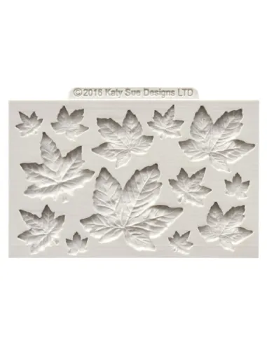 Molde silicona Hojas de arce Katy Sue