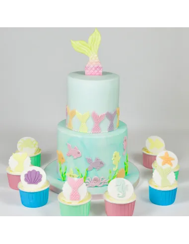 Set 2 cortadores cola de sirena FMM