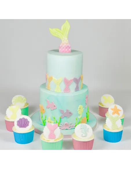 Set 2 cortadores cola de sirena FMM