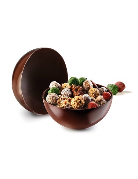 Molde magnético para esfera de chocolate 3D