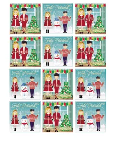 Impresión en papel de azúcar Navidad 3