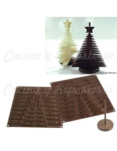 Molde silicona Árbol de Navidad 3D Silikomart