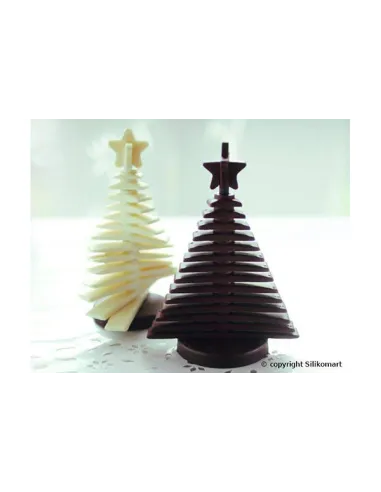 Molde silicona Árbol de Navidad 3D Silikomart