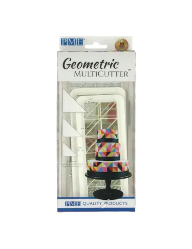 Set 3 cortadores geométricos Triángulo PME