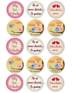 Papel azúcar San Valentín I