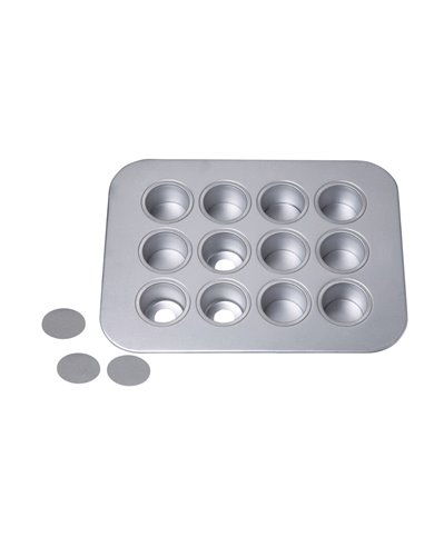 Bandeja 12 cupcakes ó mini cheesecakes fondo móvil