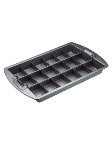 Molde para 18 brownies 3 piezas Chicago Metallic