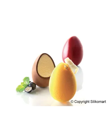 Molde de silicona para huevos de Pascua 10 cm - Silikomart