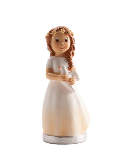 Figura niña comunión Paloma 16 cm