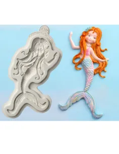 Molde silicona Sirena Katy Sue