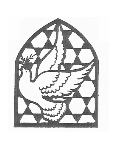 Cortador Patchwork Paloma de la Paz