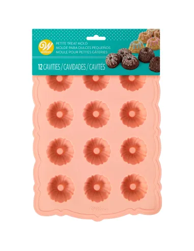 Molde silicona Mini Bundts Wilton