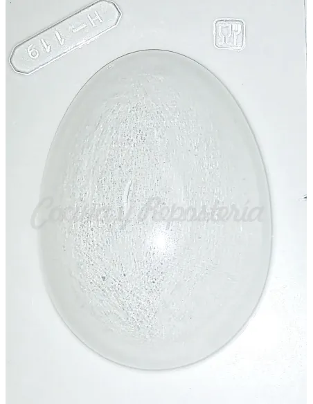 Molde Huevo de Pascua liso 12 cm