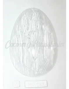 Molde Huevo de Pascua rayas 12 cm