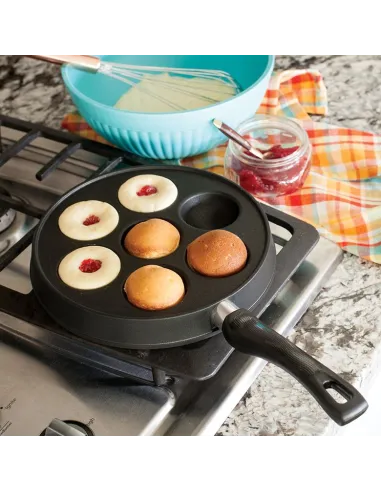 Sartén para Ebelskiver daneses Nordic Ware