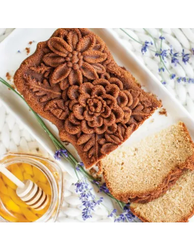 Molde Wildflower Loaf Pan Nordic Ware