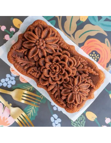 Molde Wildflower Loaf Pan Nordic Ware