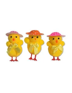 Pollito con sombrero 5 cm (unidad) 2