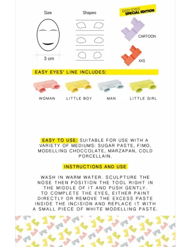 Marcador de ojos hombre Silvia Mancini