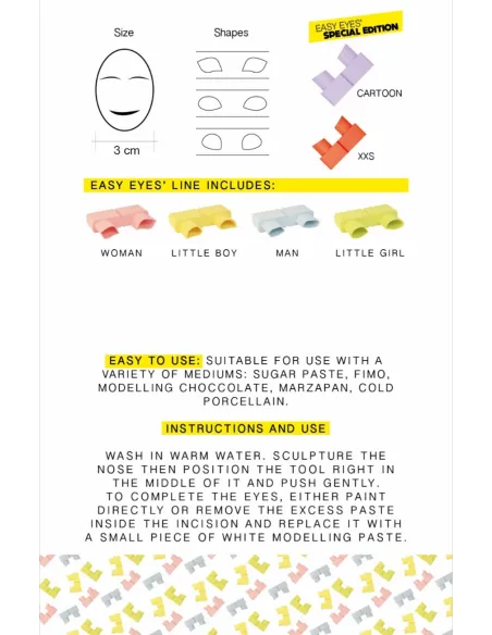 Marcador de ojos hombre Silvia Mancini