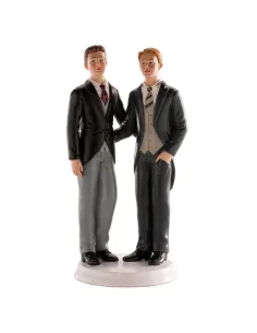 Figura novios gay 19 cm