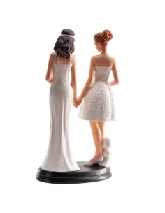 Figura novias lesbianas 20 cm 2