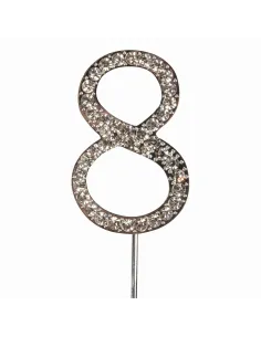 Topper diamante número 0