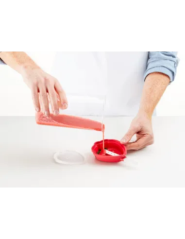 Set 4 moldes para helados Fresa Lékué