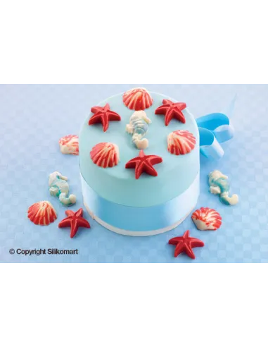 Molde silicona Vida marina Silikomart