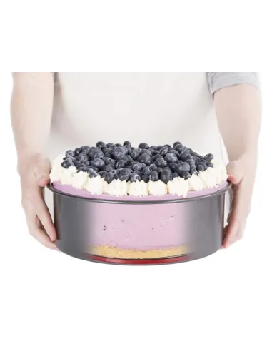 Molde antiadherente desmontable bajo 15 cm Pushpan