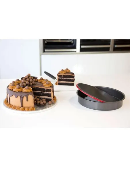 Molde antiadherente desmontable bajo 15 cm Pushpan