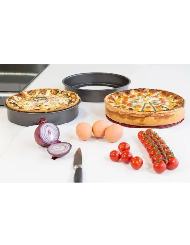 Molde antiadherente desmontable bajo 15 cm Pushpan