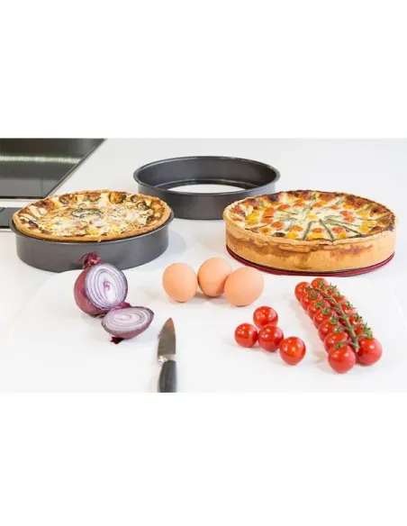 Molde antiadherente desmontable bajo 15 cm Pushpan