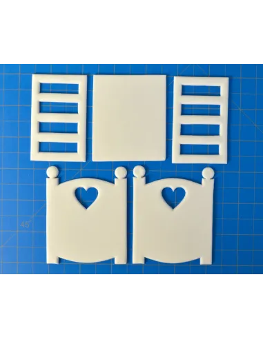 Set 3 cortadores cuna FMM