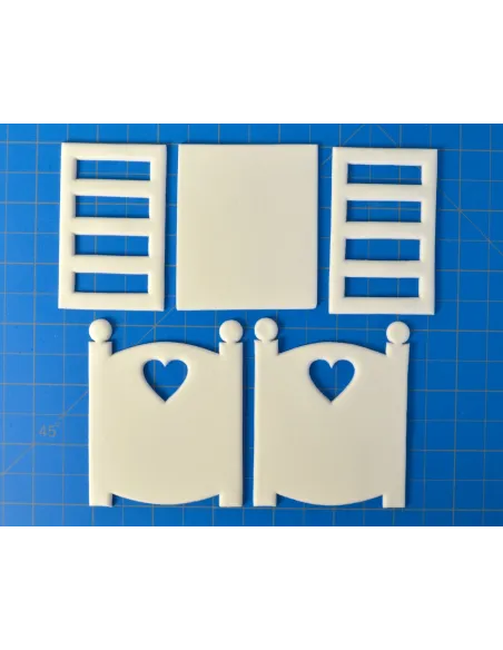 Set 3 cortadores cuna FMM