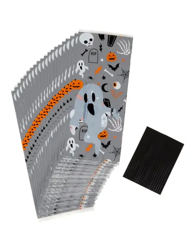Set 20 bolsas para dulces Fantasmas