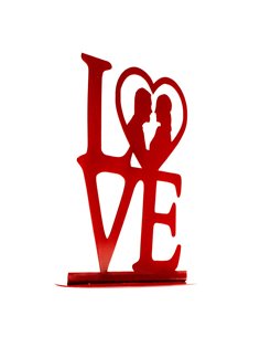 Figura LOVE rojo 2