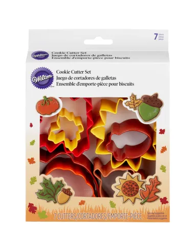 Set 7 cortadores Otoño