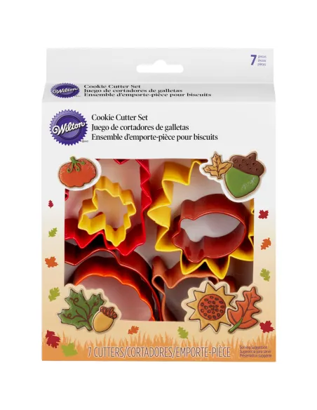 Set 7 cortadores Otoño