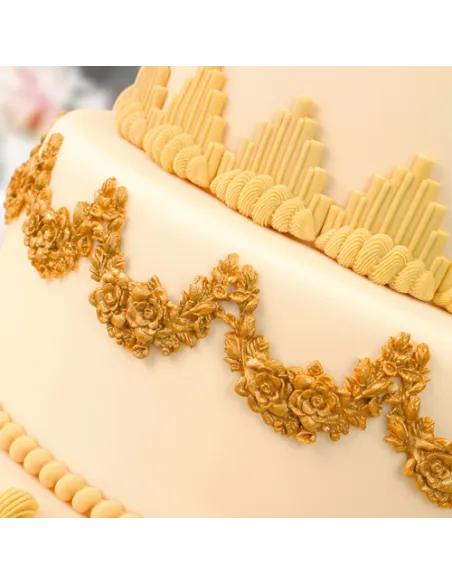 Molde silicona Guirnaldas y rosas Katy Sue