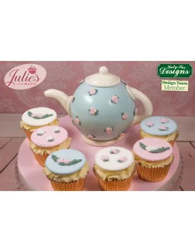 Molde silicona Guirnaldas y rosas Katy Sue