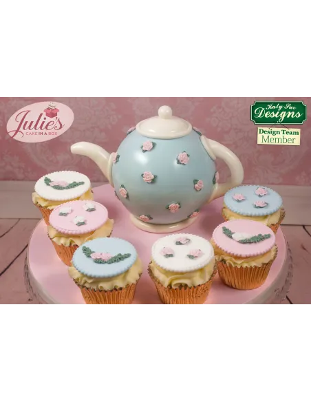 Molde silicona Guirnaldas y rosas Katy Sue