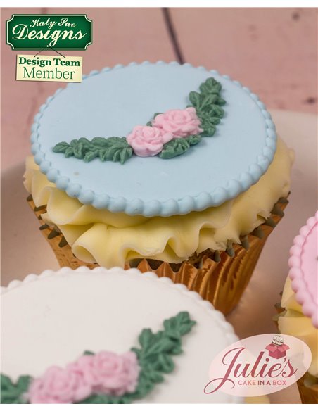 Molde silicona Guirnaldas y rosas Katy Sue